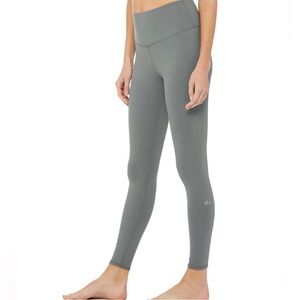 Alo Yoga High-Waist Airlift Legging Full Length Gray XS